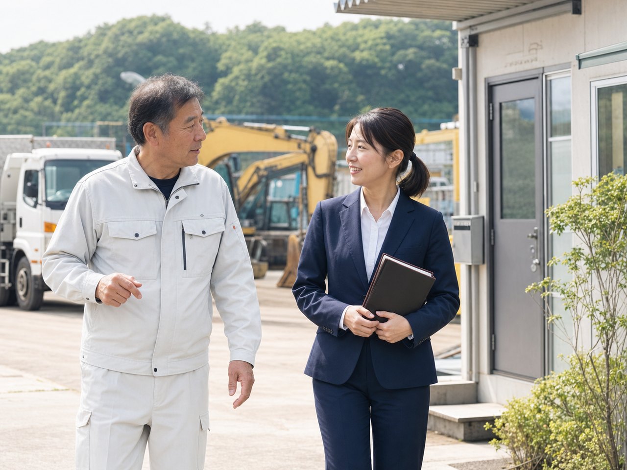 建設物流業の承継確認イメージ